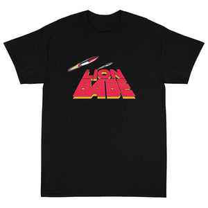LION BABE ROCKETS TEE - BLACK TEE