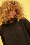 LION BABE HOODIE STITCHED LOGO